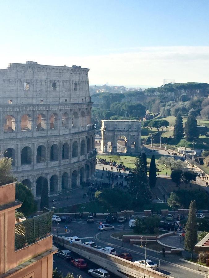 Superattico Sul Colosseo Roma Eksteriør bilde